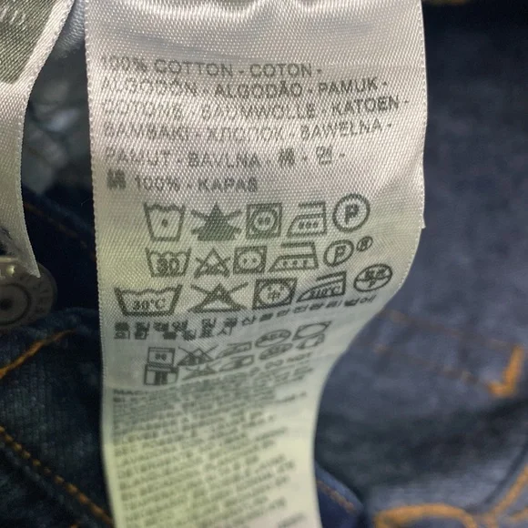 Levi’s Button Fly 501 CT Jeans - Picture 6 of 9